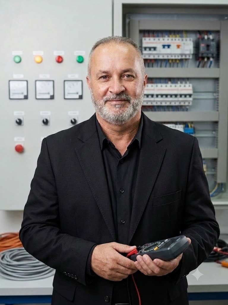 Ailton da Silva, eletricista profissional